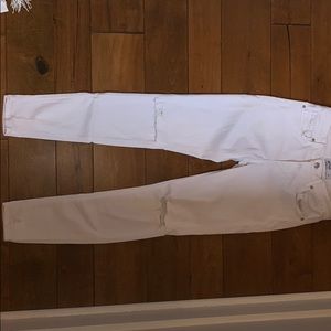 Just Black white skinny jeggings